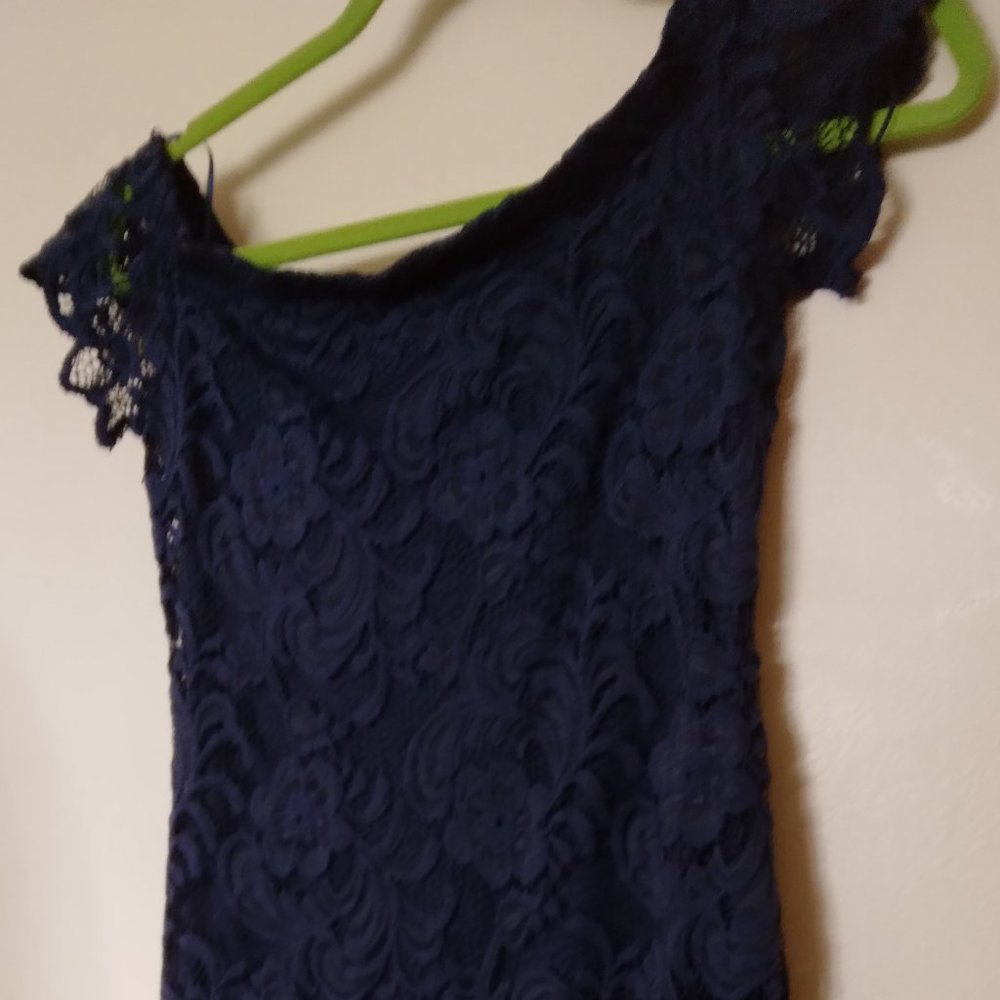 Ambiance Royal Blue Lace
